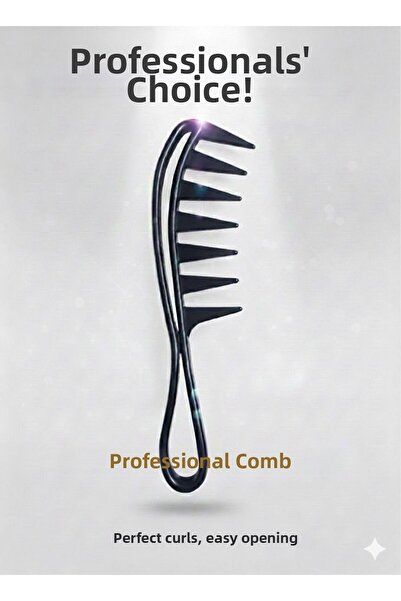 YURISH Pieptene pentru ceruire cu distanță largă între dinți (pentru femei și...