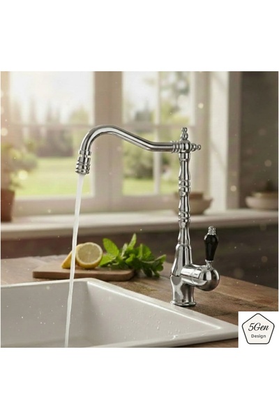5Gen Tasarım Kitchen Chrome Sink Faucet