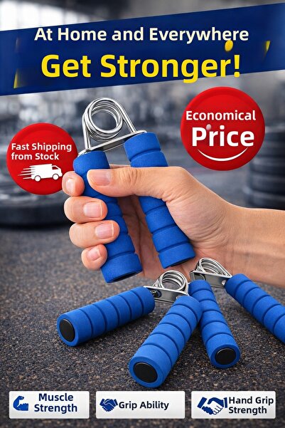 poswicon 2-Pack Hand Spring & Orthopedic Hand Wrist Strengthener – Pain Relief & Constant Resistance Exercise