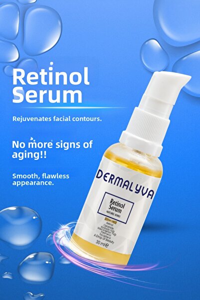 DERMALYVA Cosmetic سيروم الريتينول 30 مل - مضاد للتجاعيد، يشد المسام، ويجدد ا...