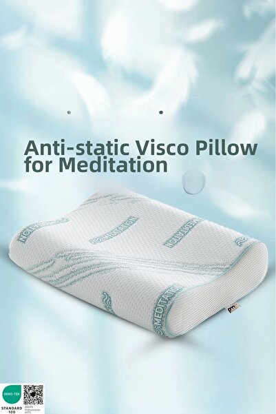 Pillow Market Ορθοπεδικό Μαξιλάρι Διαλογισμού για Υποστήριξη του Αυχένα [Αντι...