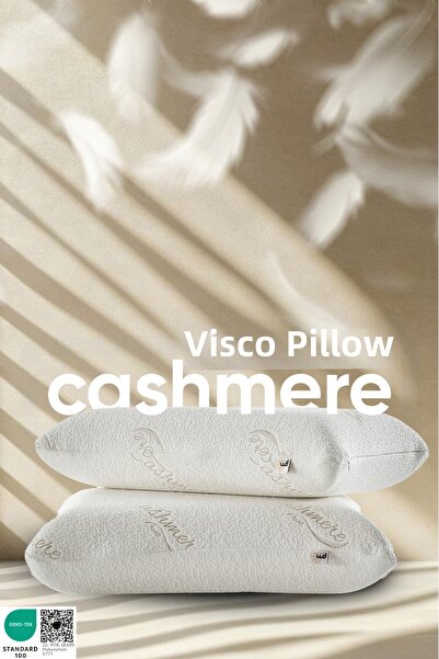 Pillow Market Μαξιλάρι ύπνου από βισκόζη νέας γενιάς από κασμίρ - Ειδικό μαξι...