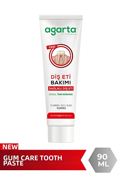 Agarta معجون أسنان طبيعي للعناية باللثة مضاد للبلاك 90 مل