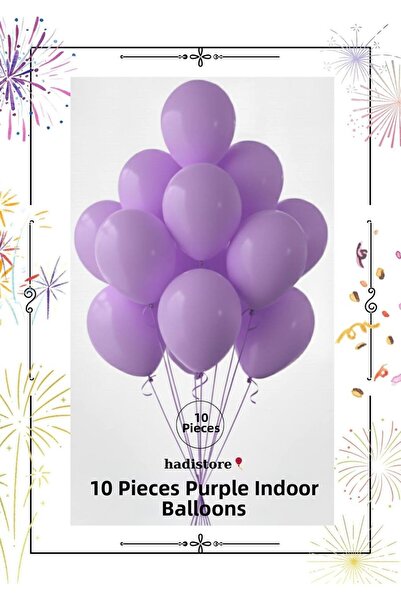 hadistore 10 بالونات حفلات داخلية مقاس 11-12 بوصة - آمنة للصحة، مناسبة لحفلات...