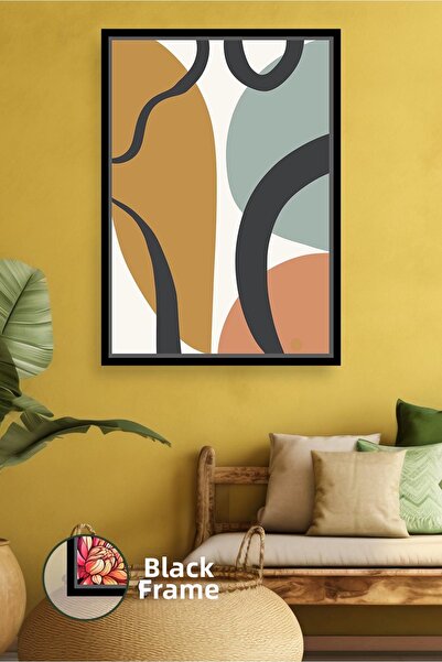 KOSS Dijital Εκτύπωση σε καμβά με γεωμετρικά σχέδια Εκτύπωση σε καμβά με πλαί...