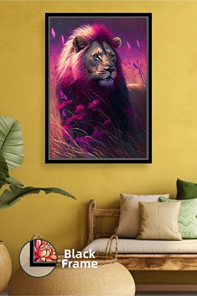 KOSS Dijital Πολύχρωμος πίνακας σε καμβά με θέμα τη φύση με μοντέρνα διακόσμη...