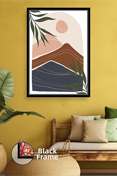 KOSS Dijital Εικόνα σε καμβά με κορνίζα που προσφέρει μια φυσική ατμόσφαιρα τ...