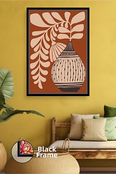 KOSS Dijital Pictură pe pânză înrămată cu decor modern de perete cu model în ...