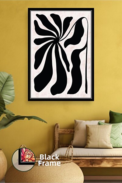 KOSS Dijital Pictură pe pânză înrămată cu design modern de perete în stil boe...