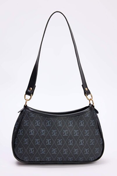 TRENDYOL SHOES Чорна сумочка з регульованими ременями для жінок Mini City TAK...