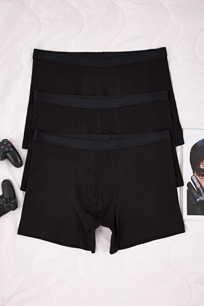Trendyol Collection Black Men's Boxer Tmnaw26Dm00001