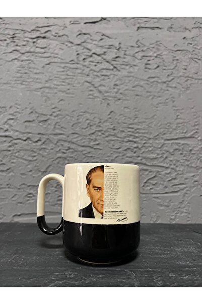 Kırtasiye Ofisi Atatürk ve Türk Gençliğine Hitabesi Siyah Kulplu Arya Ofis He...