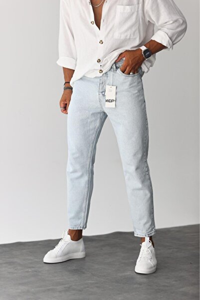 KağanKY Boyfriend Jean με εφαρμογή Snow Wash