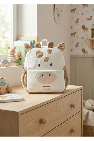 MAYORAL Children's Backpack Ecru