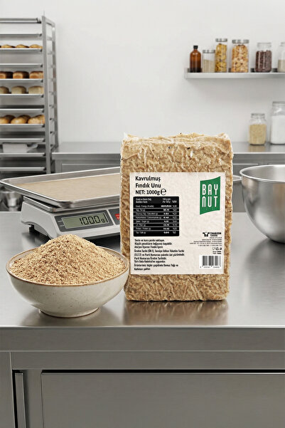 Baynut Kavrulmuş Fındık Unu 1000g Vakum Paket