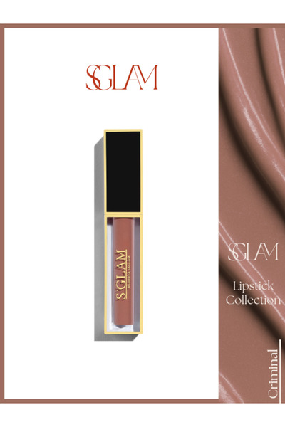 S'GLAM Lıquıd Lıpstıck Ruj Crımınal