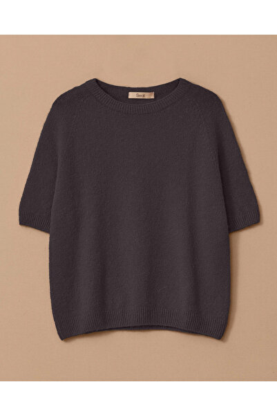 SEÇİL Kısa Kollu Triko Bluz