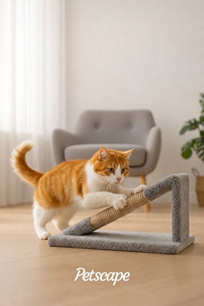 Petscape Cat Ramp Scratching Board (Mixed Colors Will Be Sent.)
