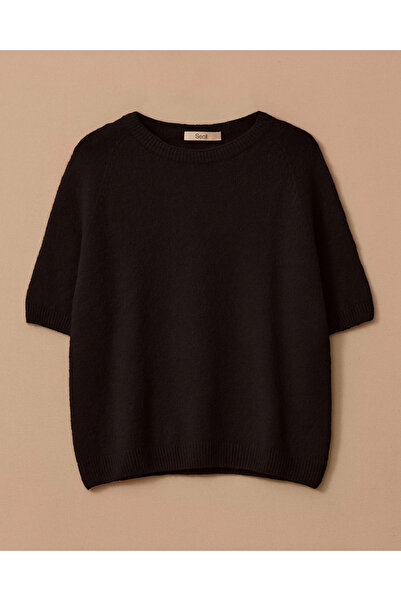 SEÇİL Kısa Kollu Triko Bluz