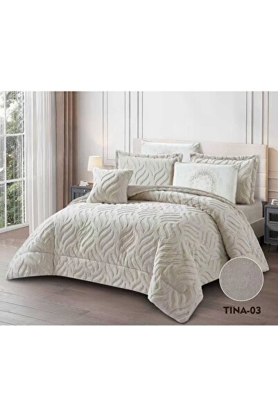 miral Tina Winter Double Bedspread: Luxurious in appearance and warm in winter, 240 x 260