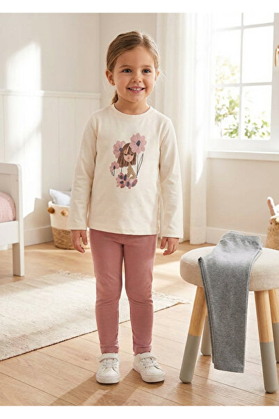 MAYORAL 3-компонентен комплект за момичета с горна и долна част, розов 4724