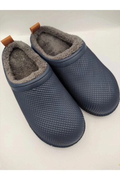 GEZER Επώνυμα ανδρικές βελούδινες παντόφλες Comfort Sole Eva House