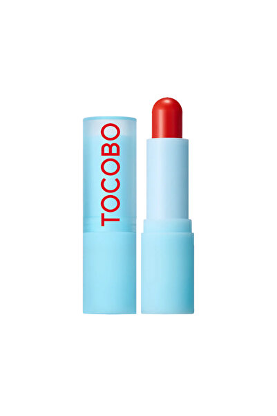 TOCOBO Glass Tinted Lip Balm 013 Tangerine Red 19gr - Peeling Etkili & Parlat...