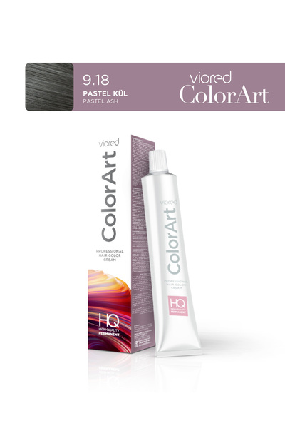 viored Colorart Tüp Boya 60 ml 9.18 Pastel Kül