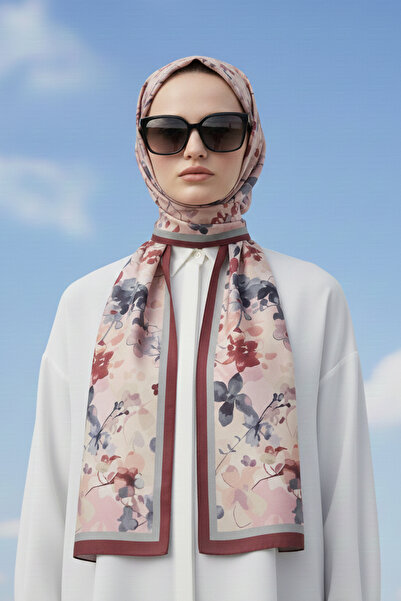 MODA سلسلة شالات أنيقة من القطن الناعم