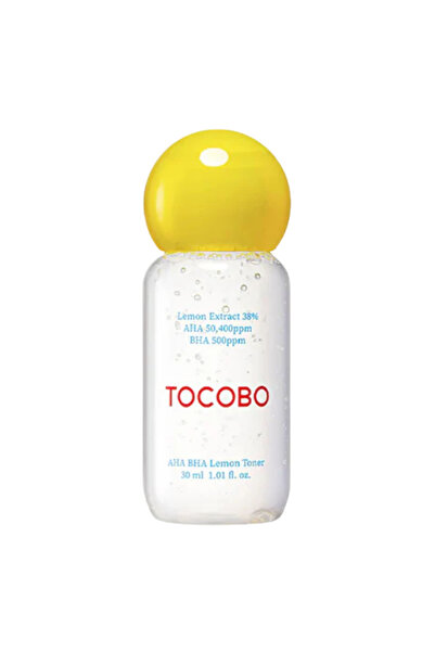 TOCOBO AHA BHA LEMON TONER 30ml - AHA BHA LİMON TONİĞİ 30ml