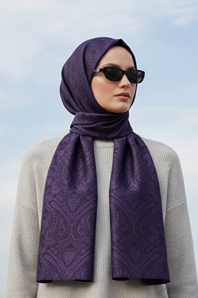 MODA Ethnic Pattern Jacquard Shawl