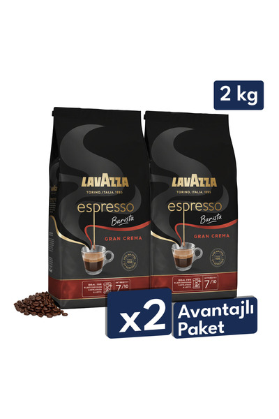 LavAzza Espresso Barista Gran Crema Çekirdek Kahve 2 KG