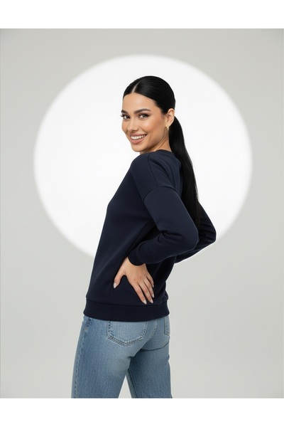 Miyalon Kadın 2 İplik Şardonlu Sweatshirt