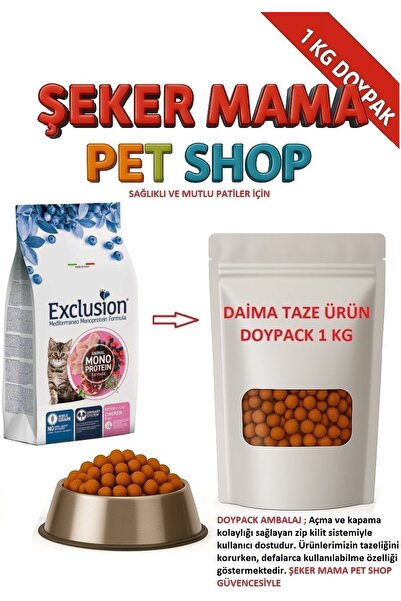 Exclusion Kitten Tavuklu Yavru Kedi Maması 1 Kg