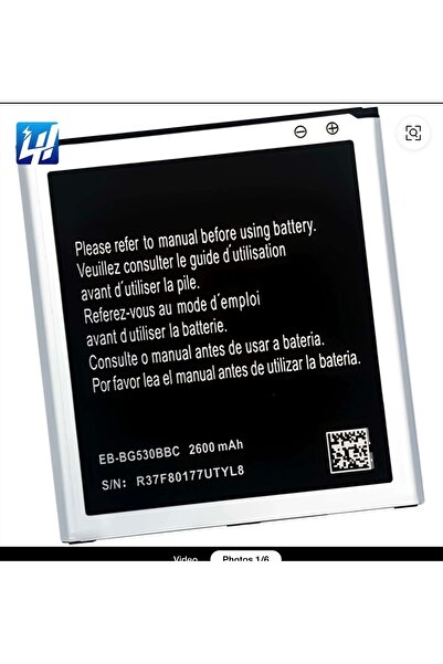 instatech Samsung Galaxy J5 (sm-j500f) Batarya Pil Eb-bg530bbe