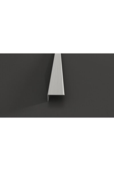 Emek Yapı Gri L Model Metal Merdiven Basamak Profili Merdiven Çıtası Köşebent Bitim Profil 4cm*2cm*2.7m