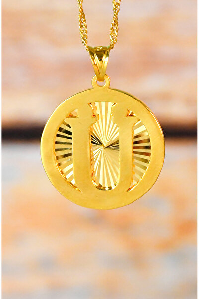 güneyler altın Ü HARF KOLYE UCU 22 AYAR A075852