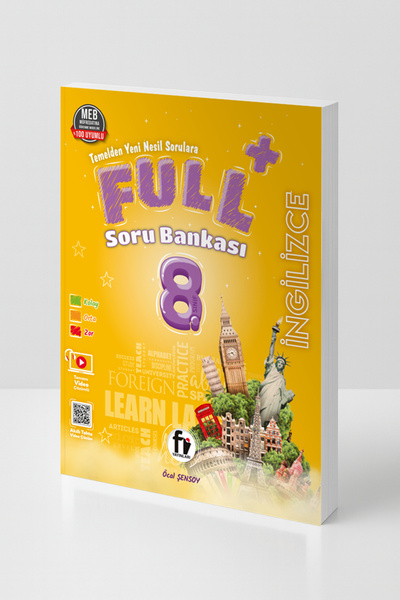 Fi Yayınları 8.SINIF FULL SORU BASKASI İNGİLİZCE (GÜNCEL MÜFREDAT)