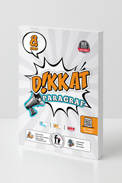 Fi Yayınları 8.SINIF DİKKAT PARAGRAF (GÜNCEL MÜFREDAT)