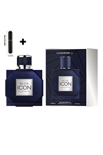 LUXEROM Blue Icon Eau de Parfum + Refillable Dispenser