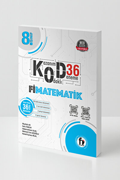 Fi Yayınları 8.SINIF KOD 36 DENEME MATEMATİK (GÜNCEL MÜFREDAT)