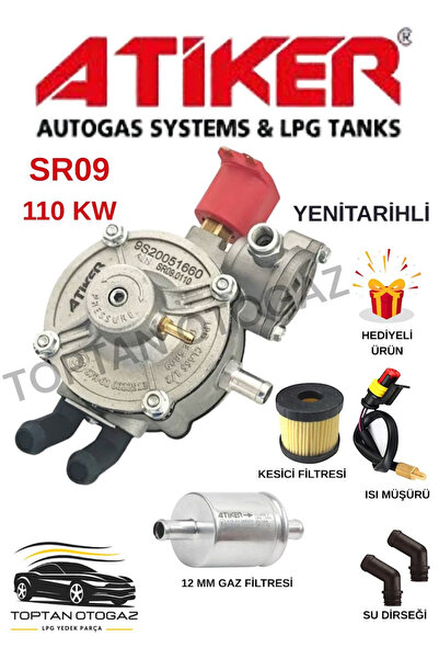 ATİKER Sr09 Sıralı Lpg Regulatörü