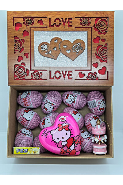 Collectors Store Hello Kitty Glutensiz Çikolatalı Sürpriz Yumurta 12 Adet & H...