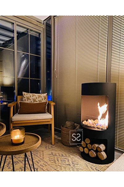 Lassori Cask Bioetanol Dekoratif Taşınabilir Şömine
