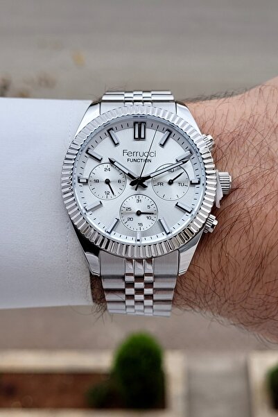 Ferrucci Metallic Color 2 Years Warranty 40 mm Gauges Active Men's Wristwatch