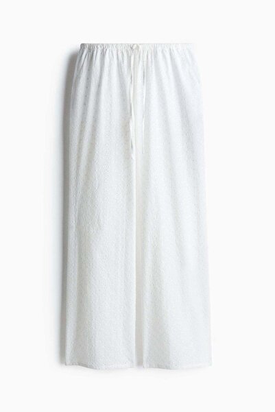 H&M Straight drawstring trousers
