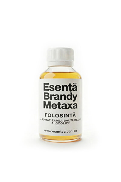 Spicehub Esență alimentară Metaxa pentru alcool, 100 ml – pentru băuturi spirtoase si lichioruri