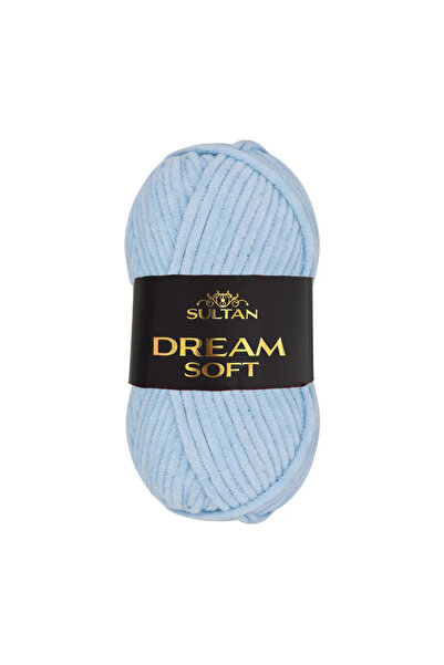 Sultan Dream Soft 926 Bebe Mavi Kadife İp 100Gr 1 Adet