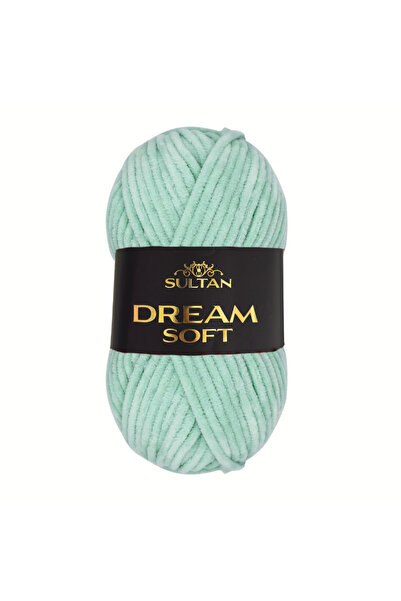 Sultan Dream Soft 942 Mint Yeşili Kadife İp 100Gr 1 Adet