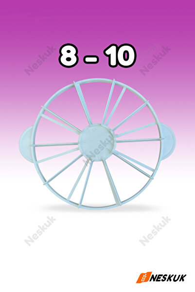 Neskuk Pasta Dilimleme Aparatı Dilim Şablonu Plastik 8 Ve 10 Dilim - Cake Div...